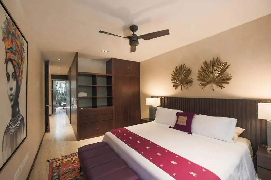 Casa Yaxkin-Modern Apartment With Private Plunge Pool-Jacuzzi In Tulum Mexico